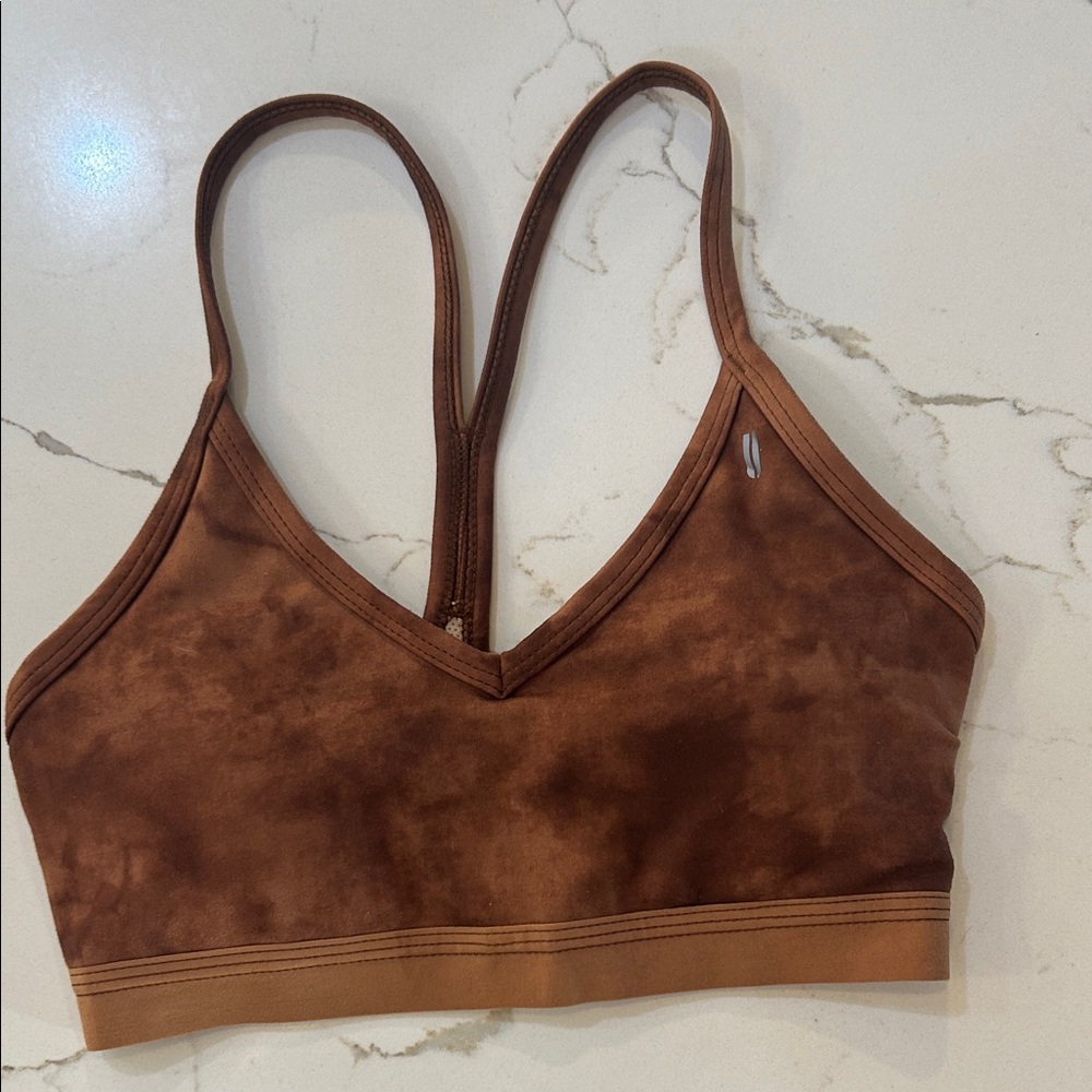 Women’s NoBull Brown Sports Bra